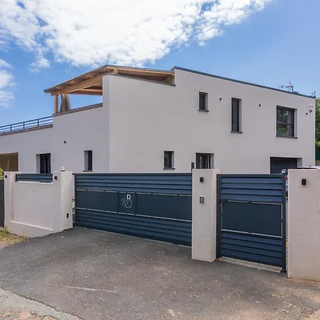 Belenos Piscine Vue 别墅 罗克布伦河畔阿尔让